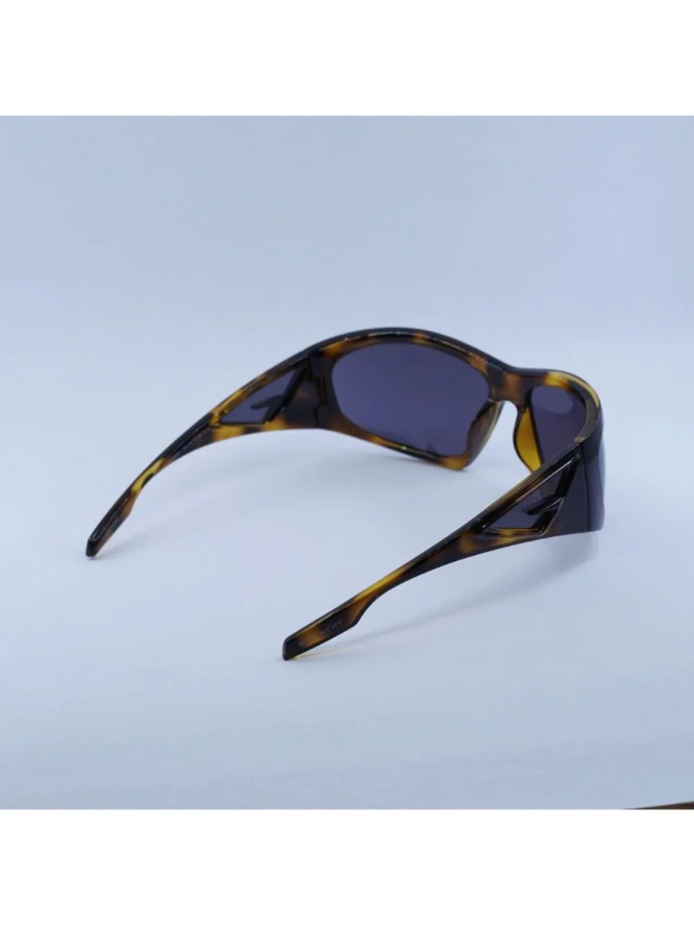 Givenchy GV40051I 56A Sunglasses Havana Shield Frame, Grey with Mirror Lenses